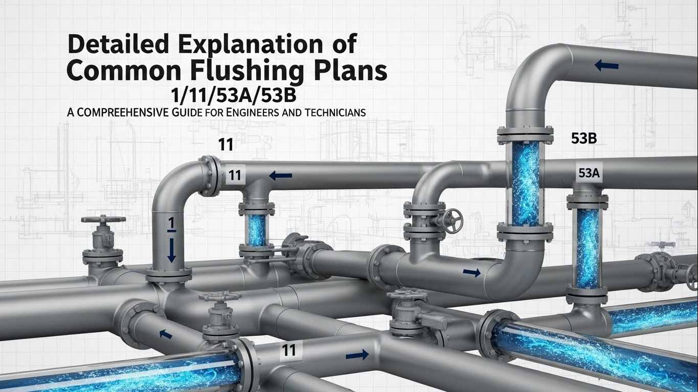 பொதுவான ஃப்ளஷிங் திட்டங்களின் விரிவான விளக்கம் 1/11/53A/53B