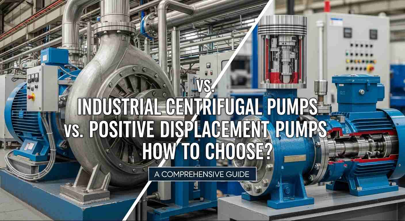 Industrial Centrifugal Pumps vs. Positive Displacement Pumps: How to Choose?